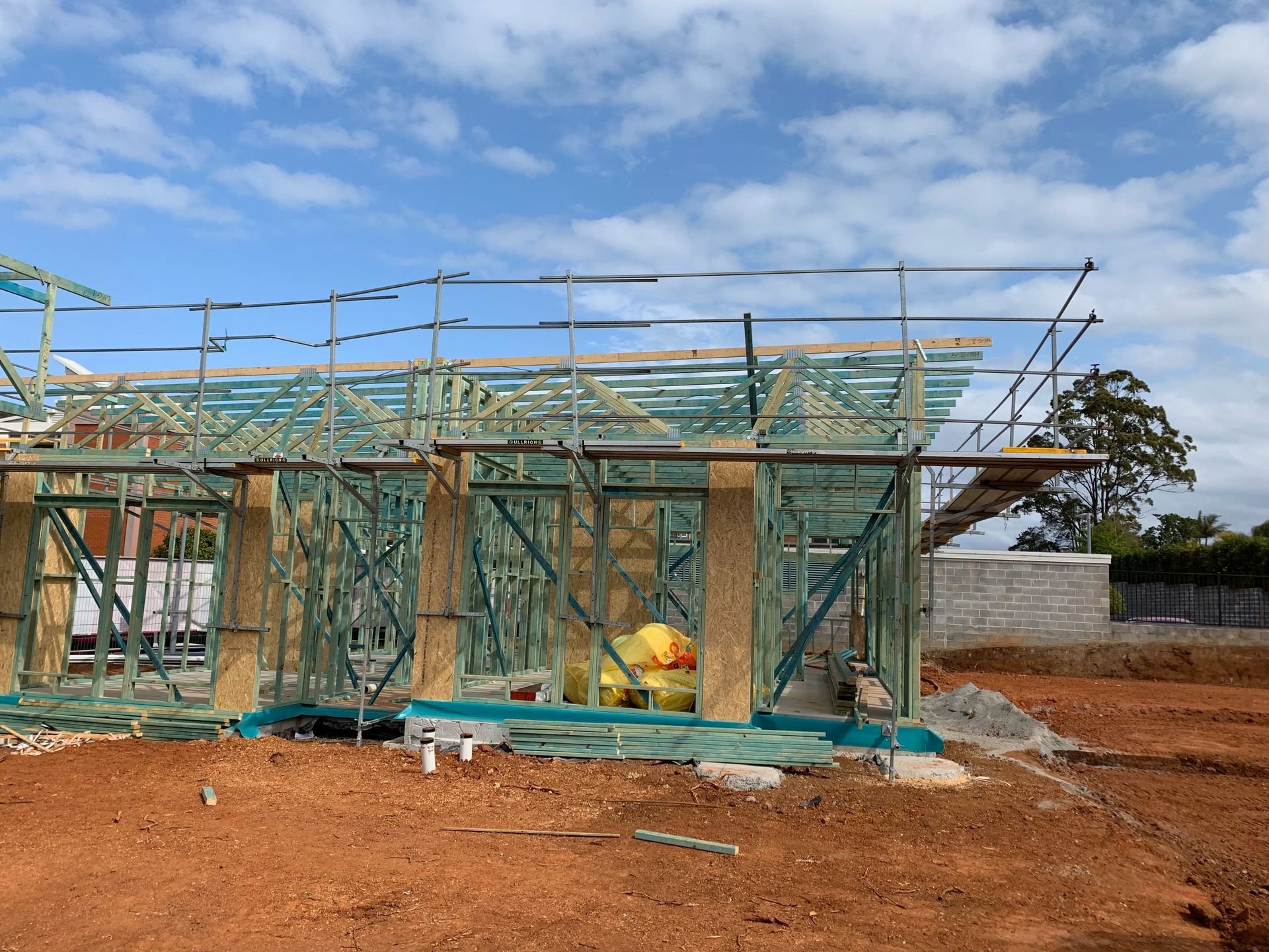 House Under Construction — Roof Safety Systems in Mid North Coast, NSW