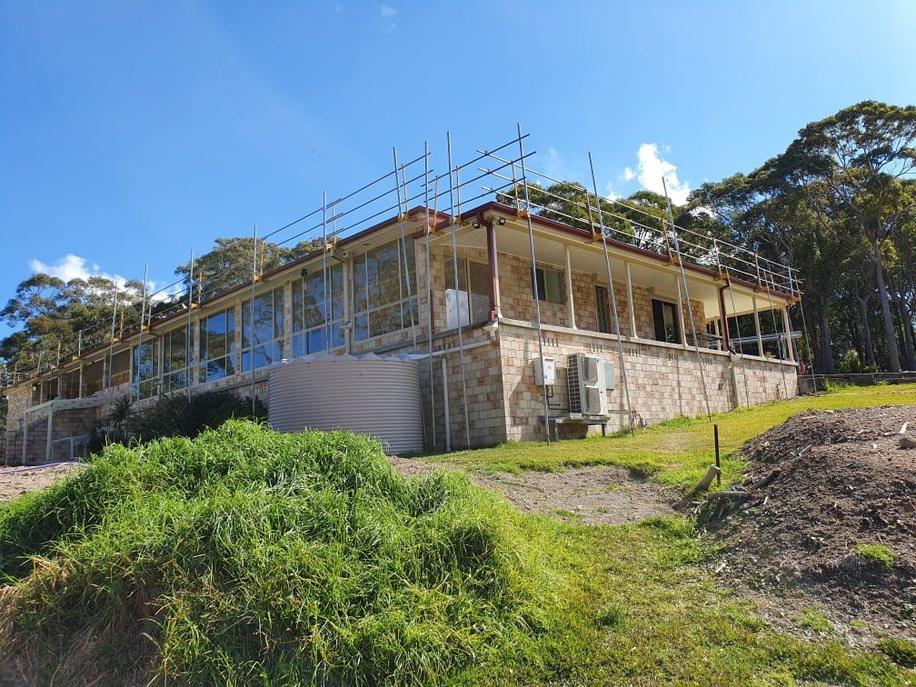 Modern House Under Construction — Roof Safety Systems in Mid North Coast, NSW