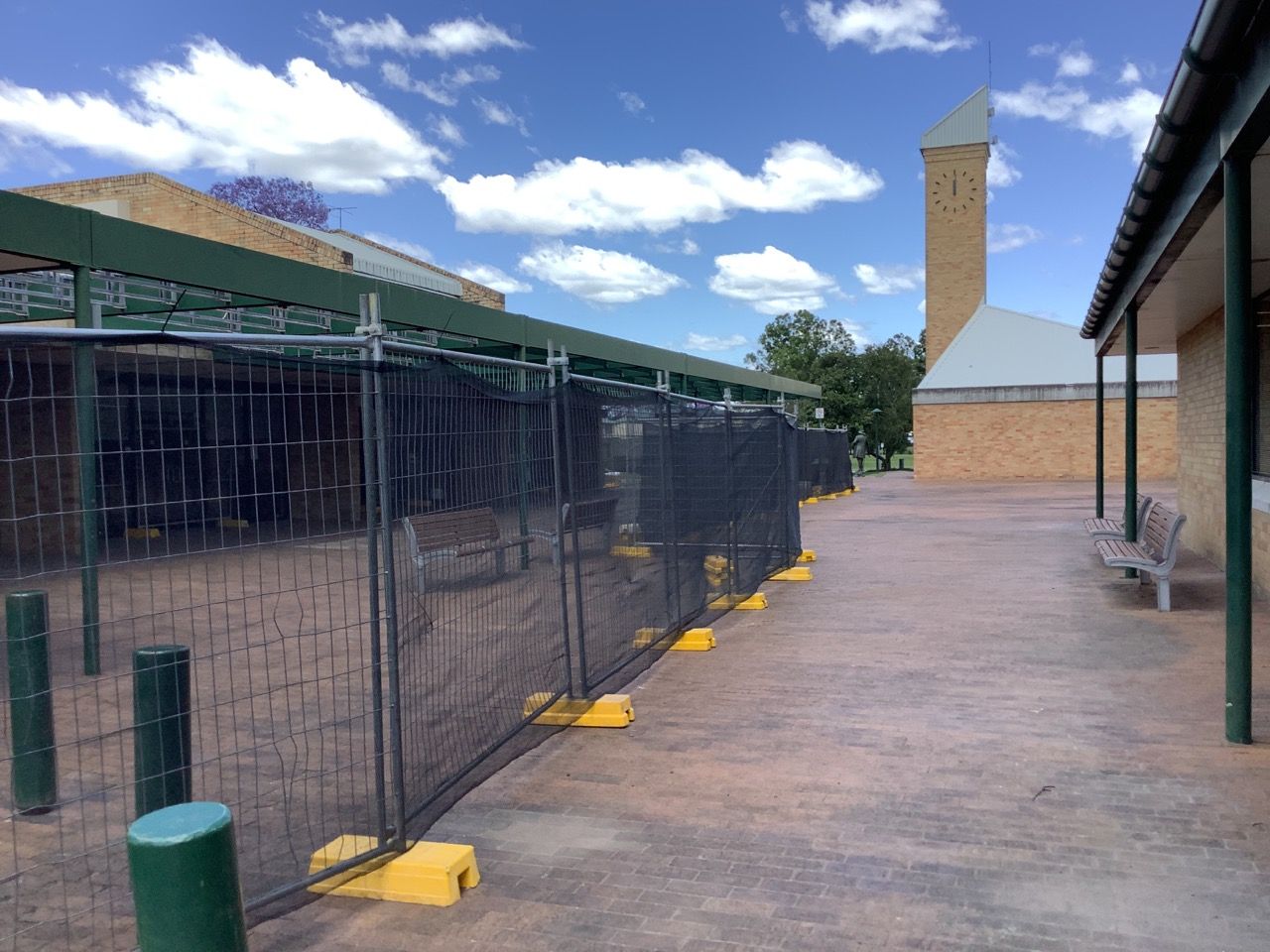 Parking Fence — Roof Safety Systems in Sandgate, NSW