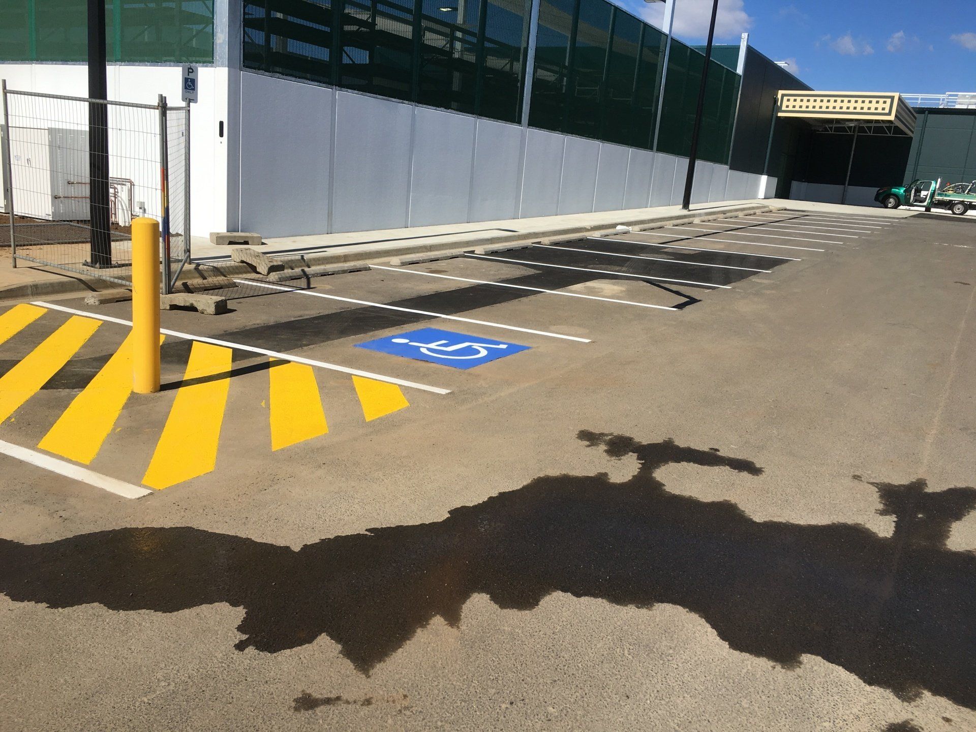 parking line marking