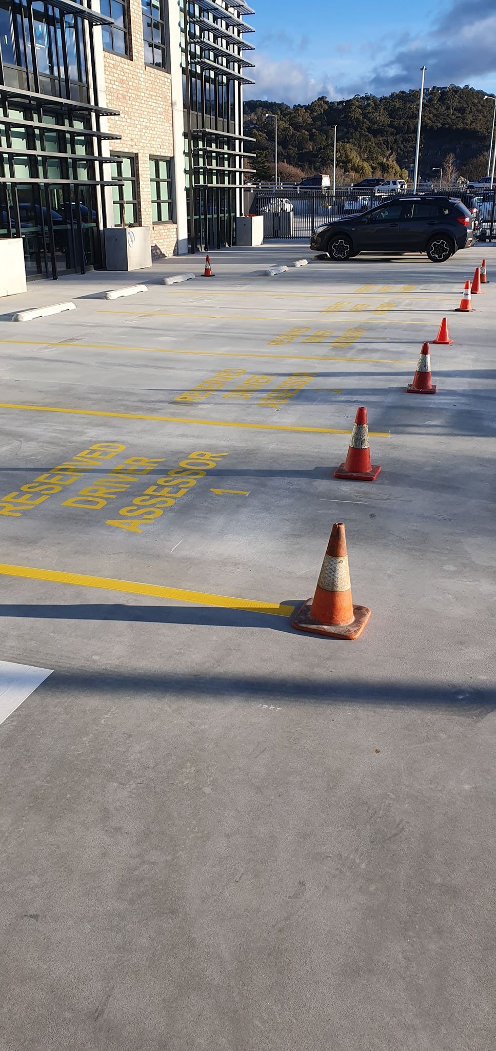 Reserved Line Marking