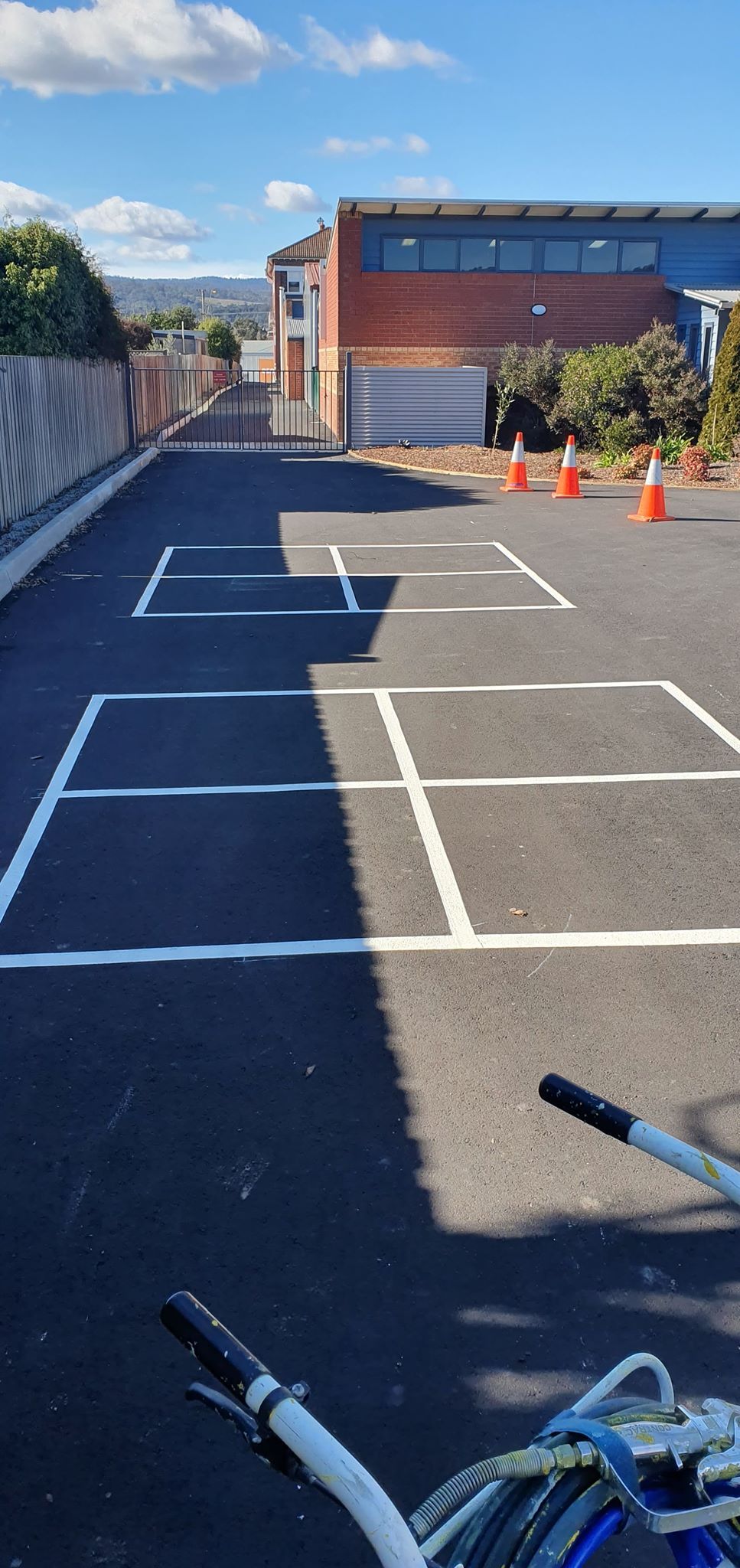 parking line markings