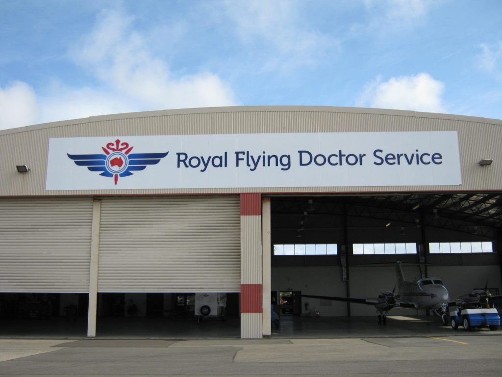 Royal Flying Doctor Signage