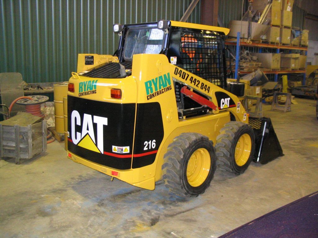 Safety Signage on truck