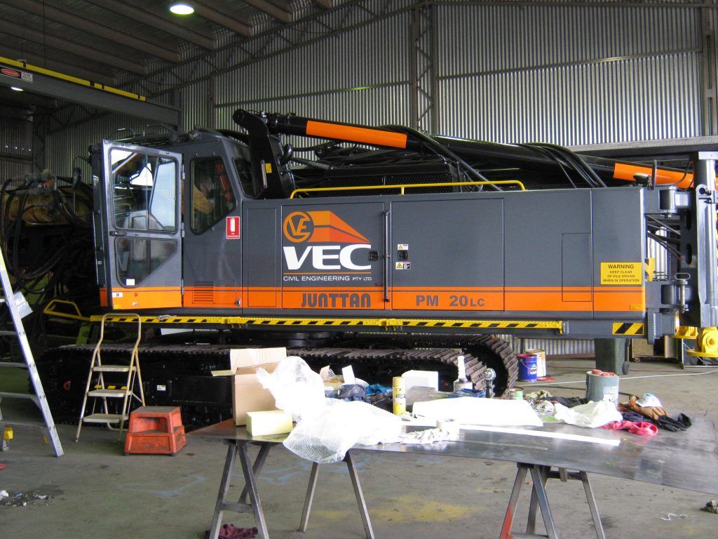 Safety Signage on truck