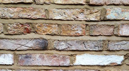 new brick installation