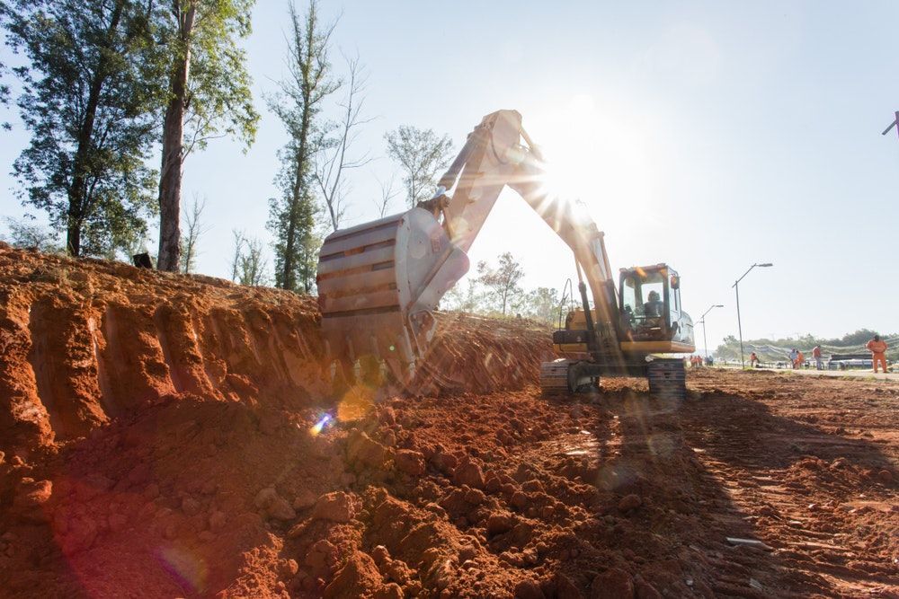 Excavator dry hire