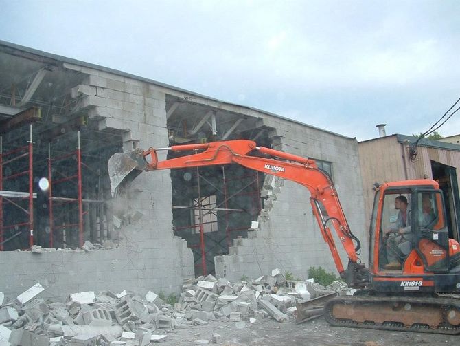 Demolishing A Building | Bloomingdale, NJ | Jim Vollaro Excavating