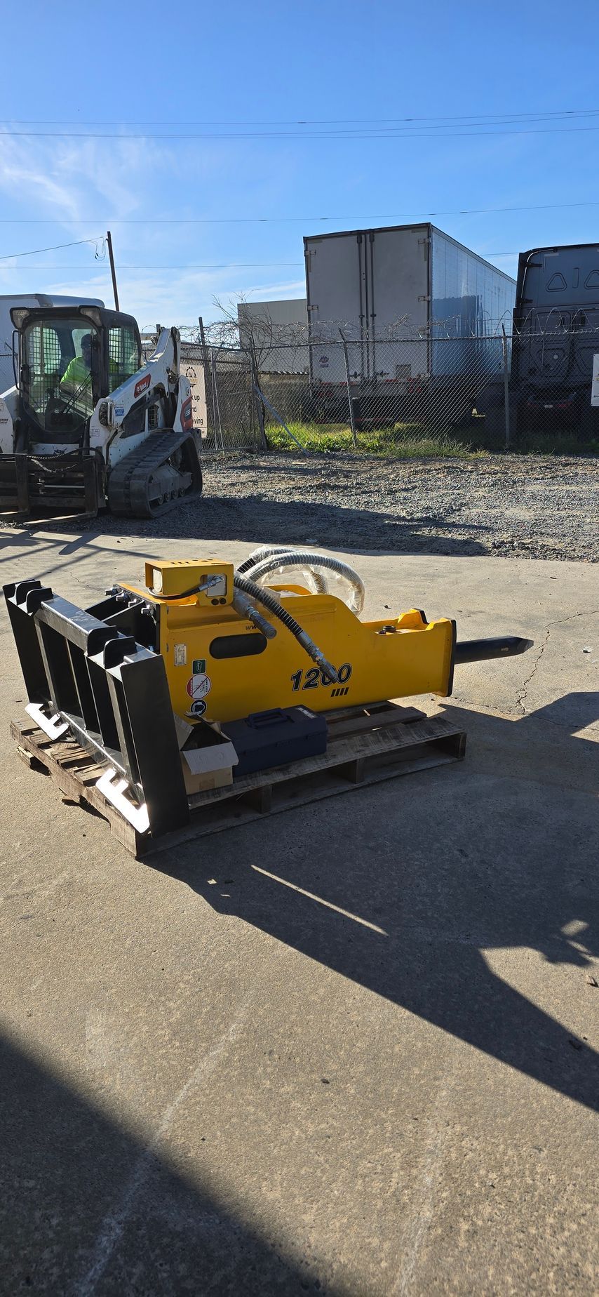 CID 1200 Series Breaker Jackhammer Attachment
