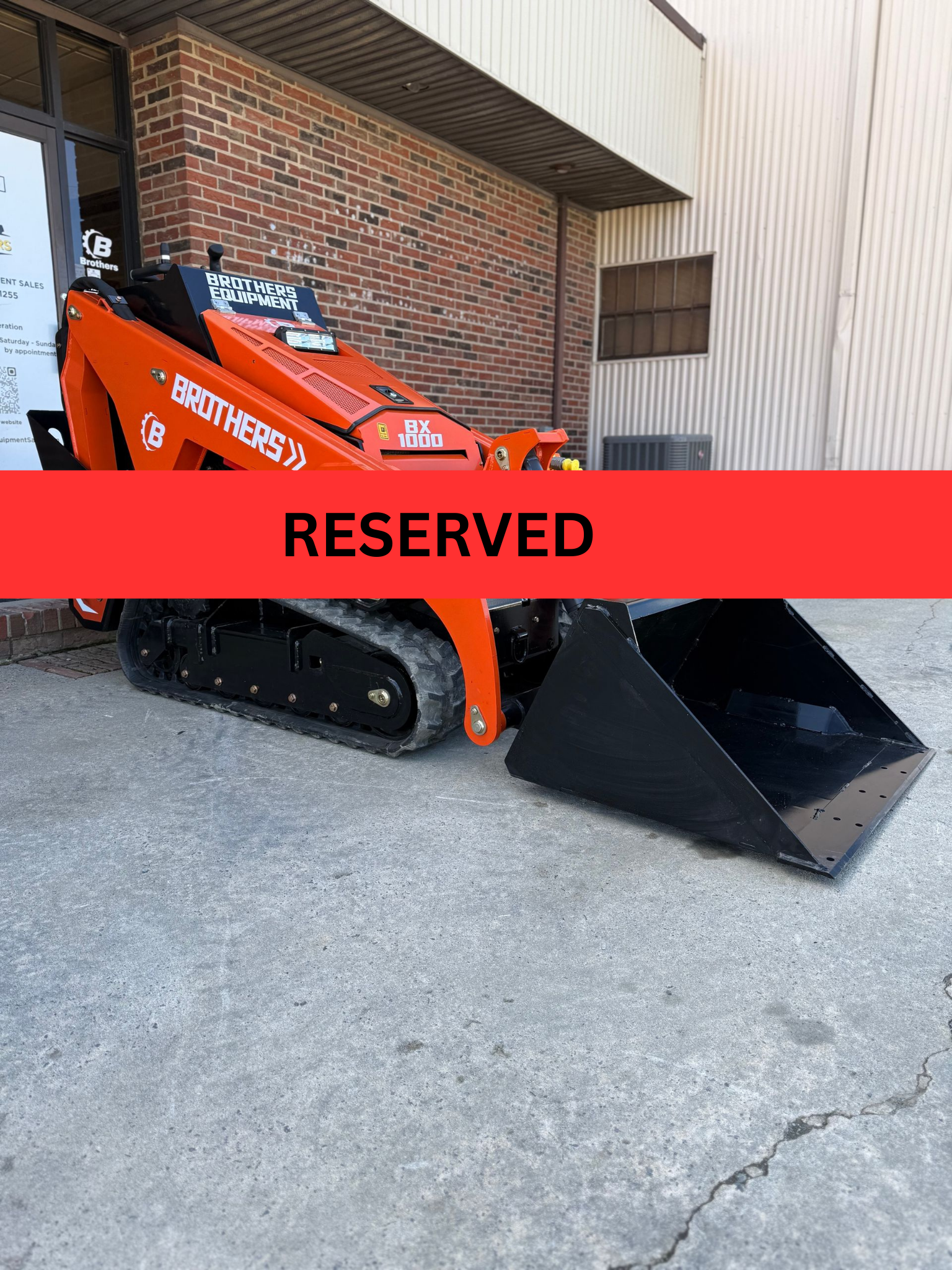 BX1000 Mini Skid Steer #2371
