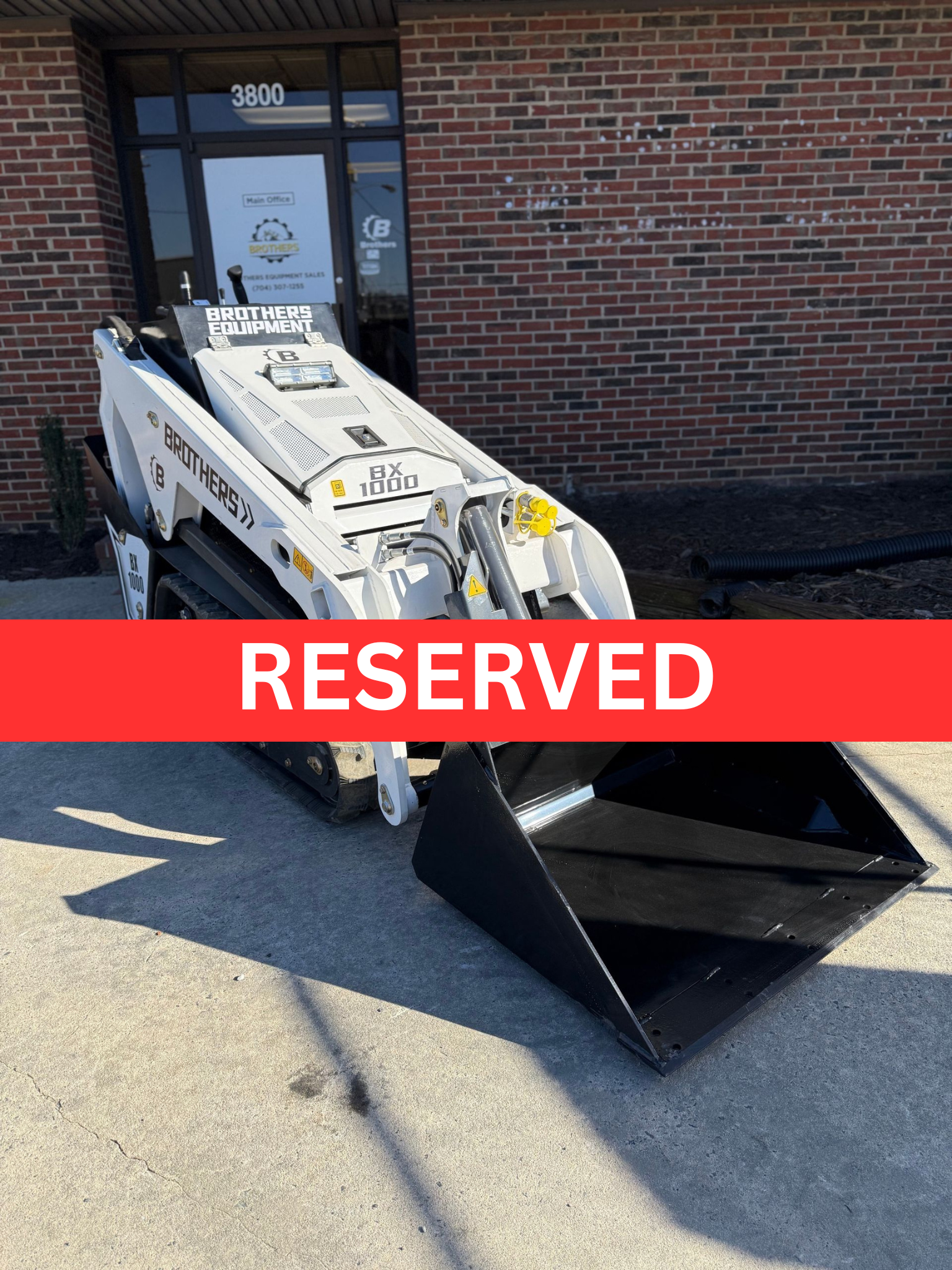 BX1000 Mini Skid Steer #2376