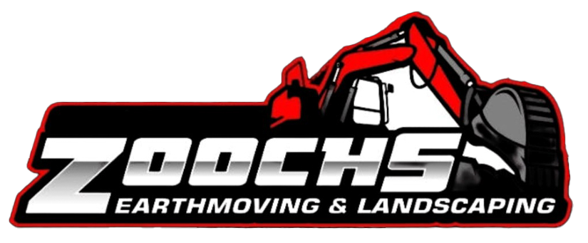 Company logo - Click to return home Zoochs Earthmoving and Landscaping