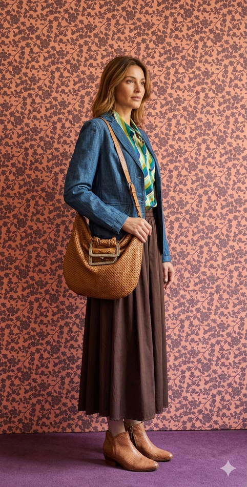 borsa e foulard della collezione estiva