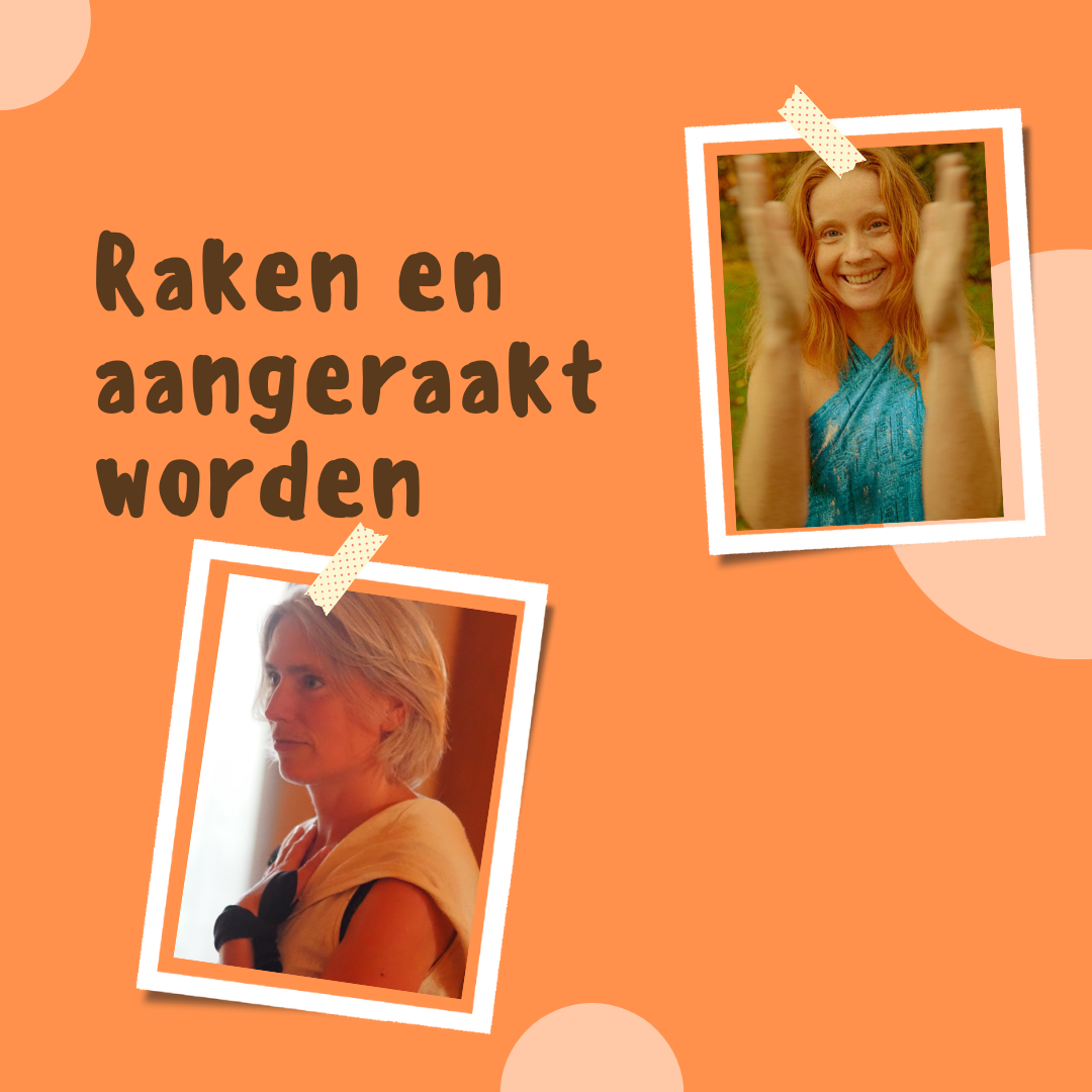 flyer workshop raken en aangeraakt worden