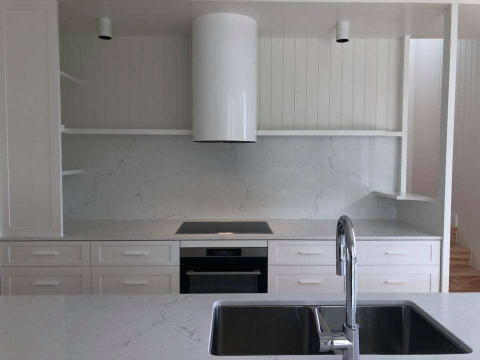 Qasair Cylindrical Rangehood Installed — Brisbane, QLD — Rangehood Installation and Ducting Services Pty Ltd