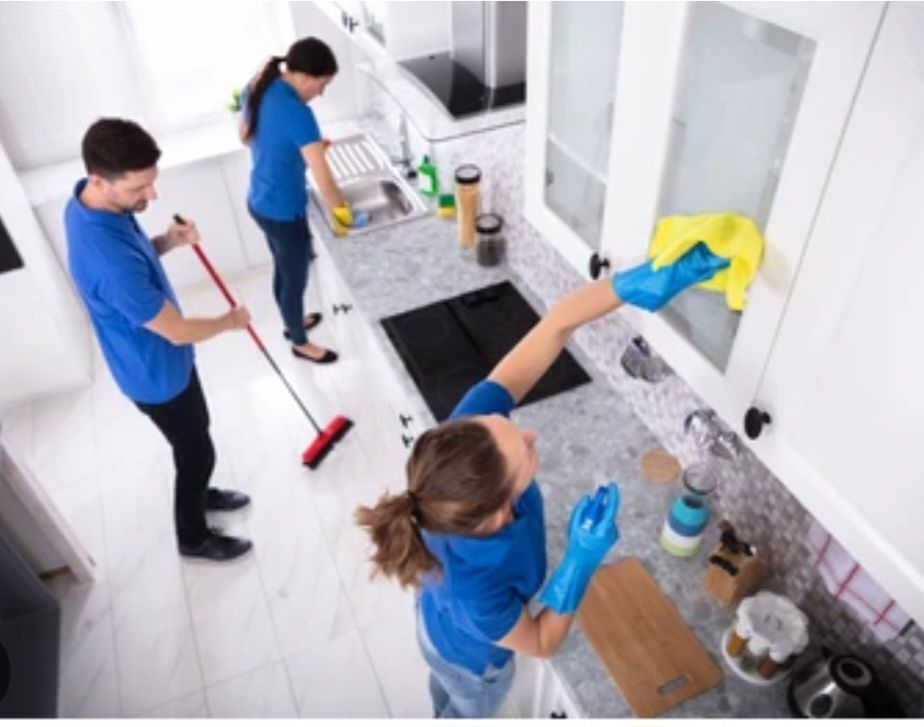 cleaning team