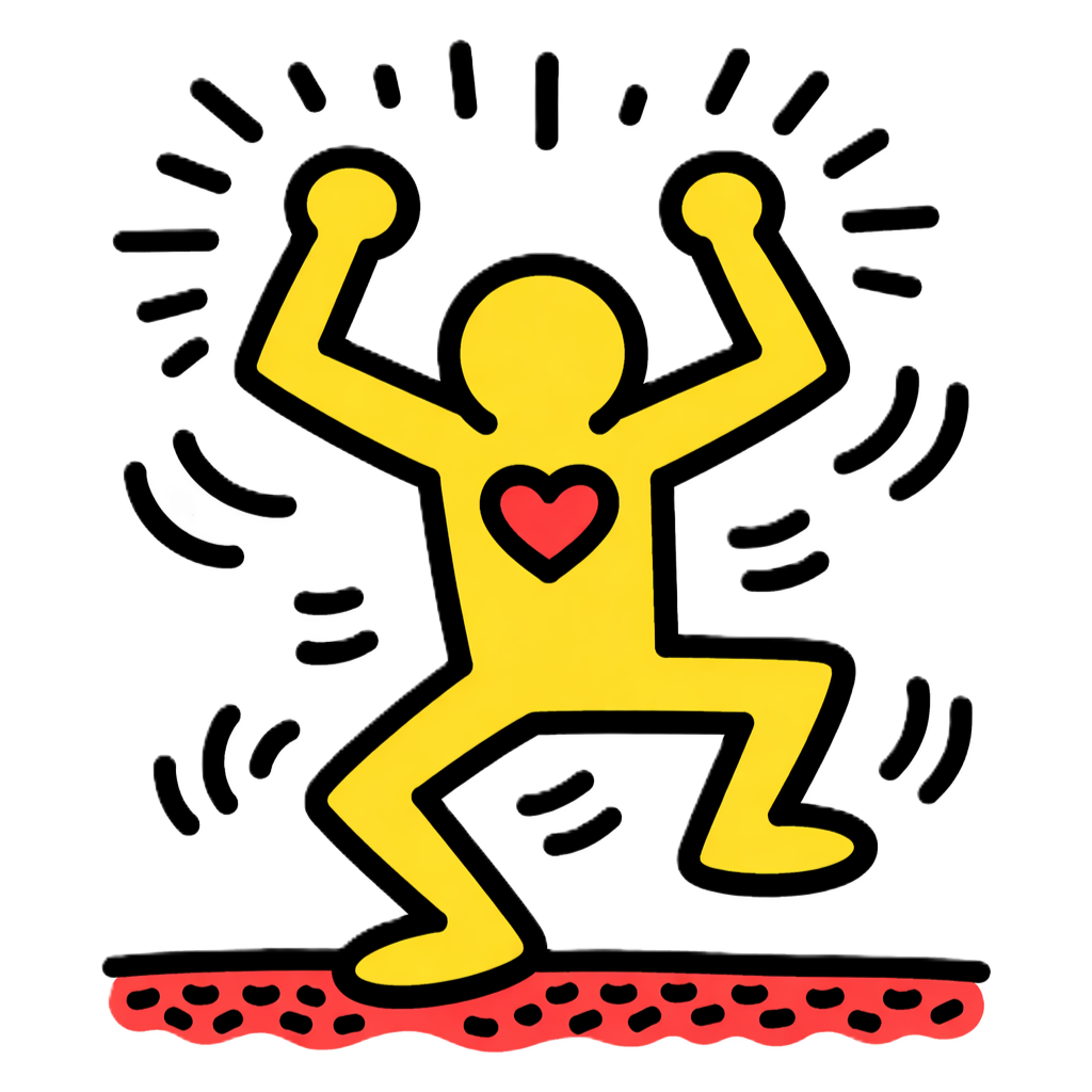 Blauw wieldiagram met segmenten: Fysiek, Mentaal, Emotioneel, Relationeel, Betekenis, Onbewust, Schaduwwerk en Zakelijk.