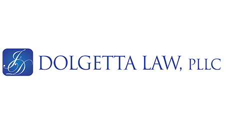 A logo for a company called dolgetta law, pllc