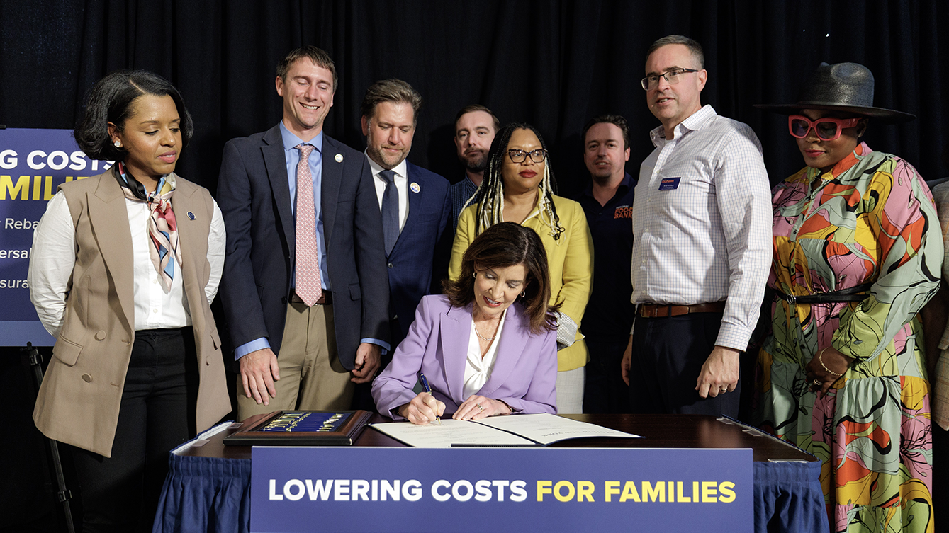New York Gov. Kathy Hochul signed the FY 2027 state budget on May 28.
