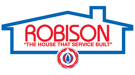 A logo for a company called robison