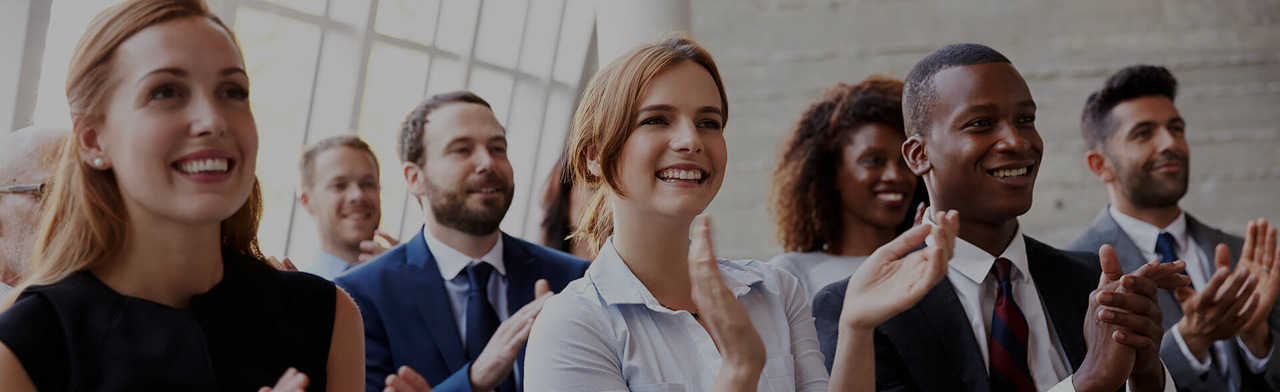 Photo of a business speaker
