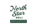 The north star deli logo is a serious sandwiches where tradition lives on.