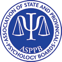 The logo for the association of state and provincial psychology boards