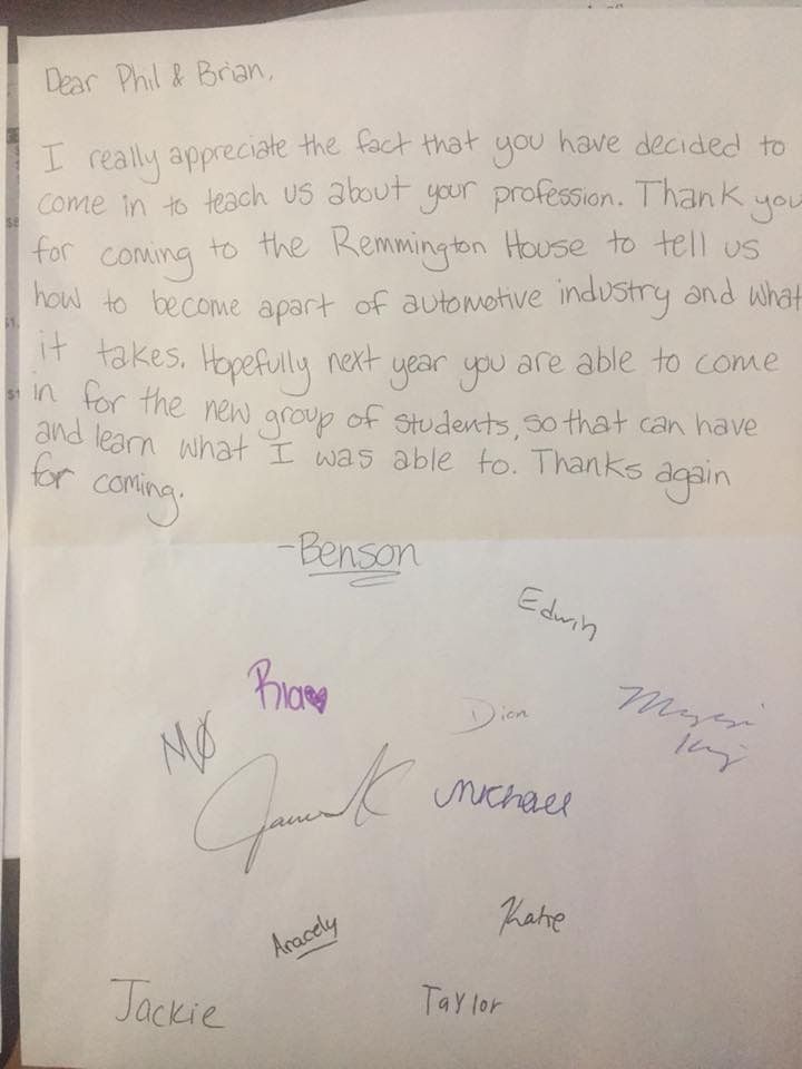 Letters | BG Automotive