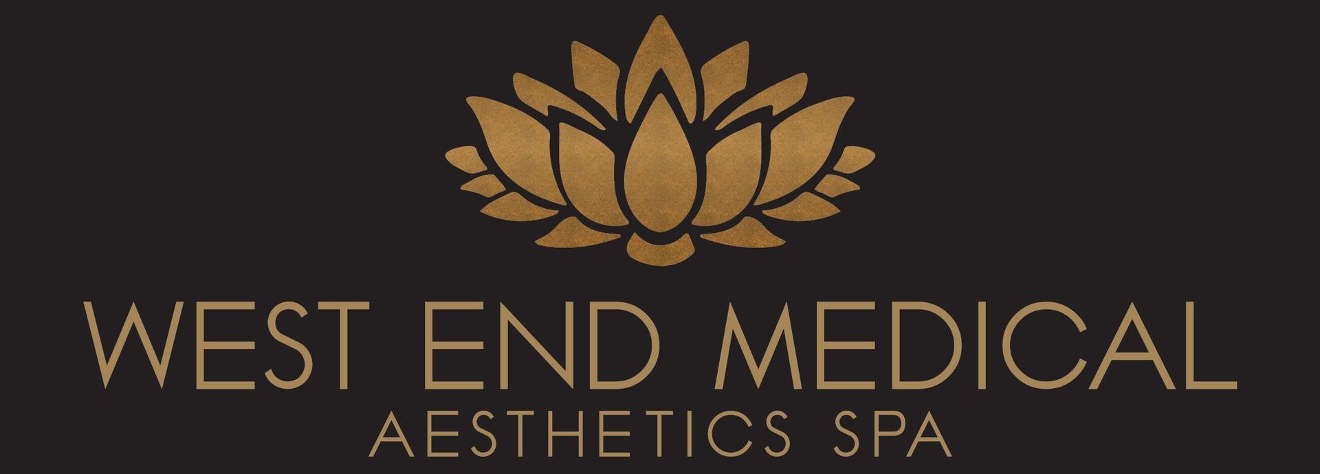 a logo for west end medical aesthetics spa