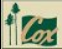 Logo of Lox, with two trees on the left and a box with the name in script.