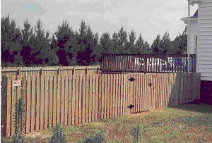 Fence Replacement — Wood Fence in Stantonsburg, NC