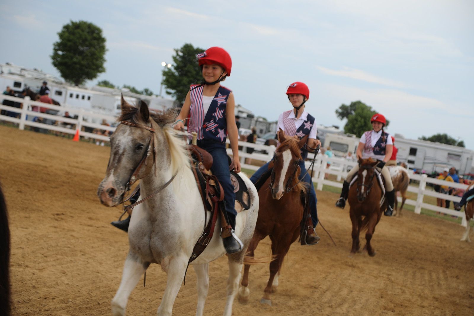 4-H Events graphic with a green tractor silhouette and text on a green background.