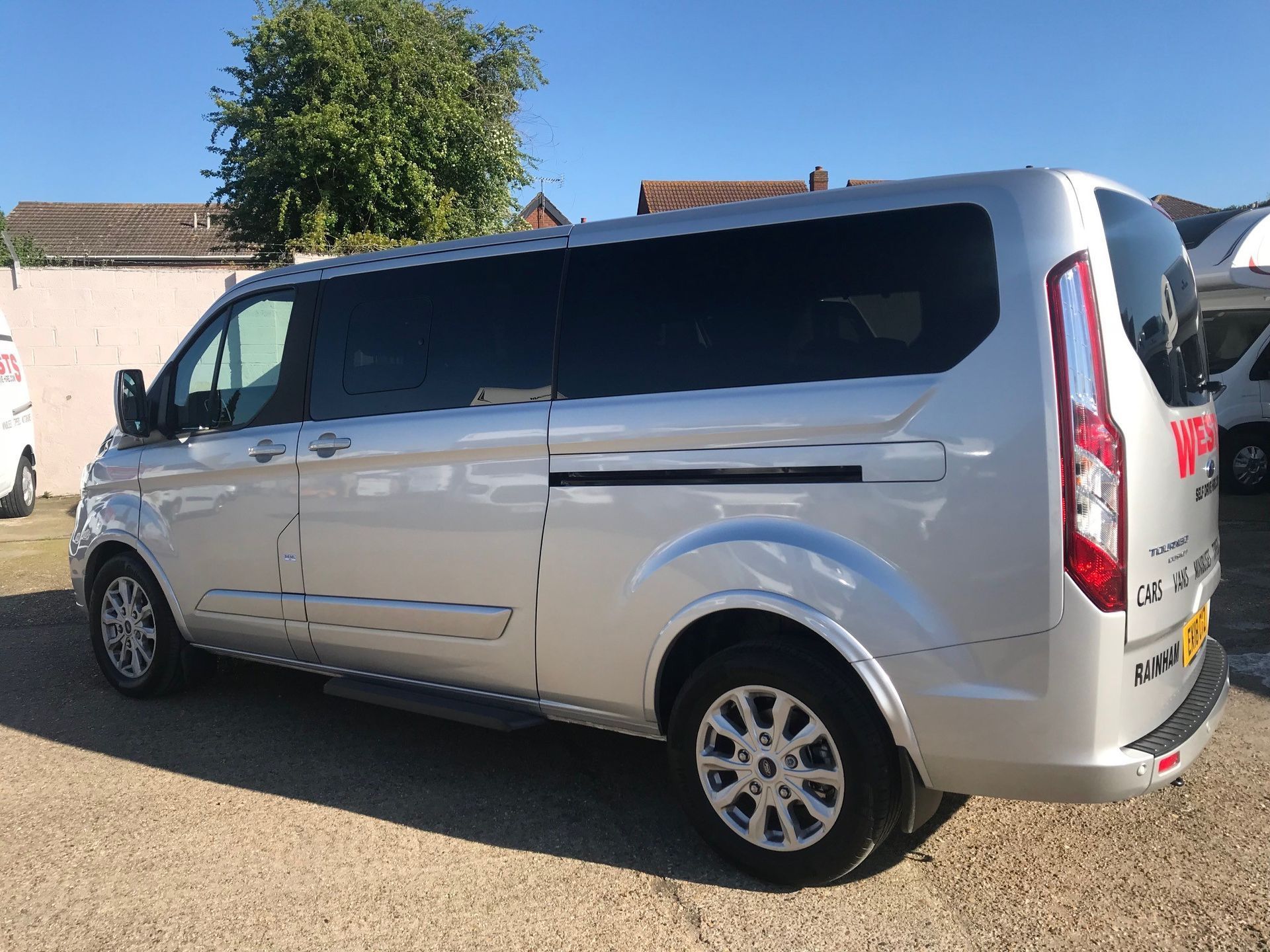 Self drive hire  8 and 9 seater minibus rental for uk and european hire Ford Tourneo