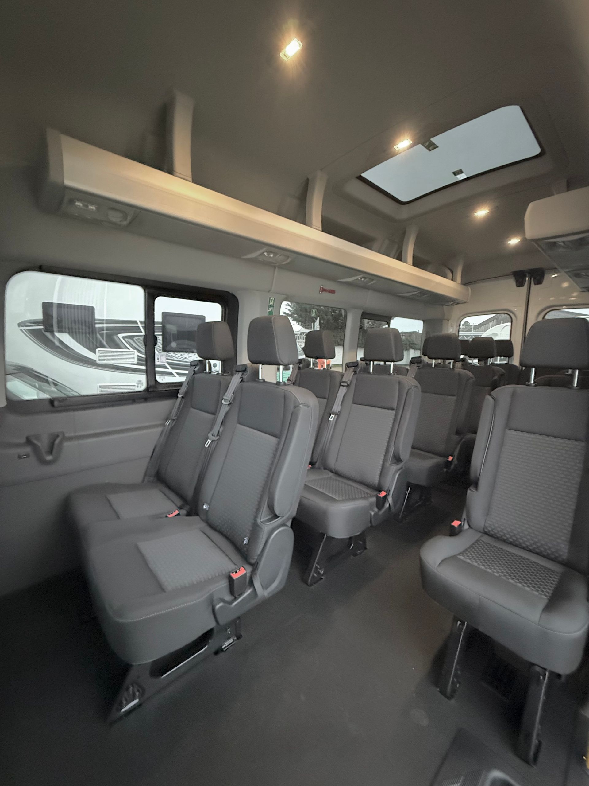 Rent a Ford Transit 16/17 Seat Minibus Hire Self Drive Mini-bus Rental mini van people carrier mover ford transit trend with digital tachograph