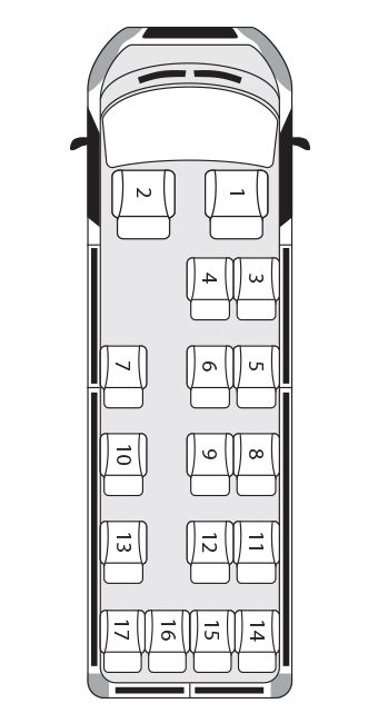 Rent a Ford Transit 16/17 Seat Minibus Hire Self Drive Mini-bus Rental mini van people carrier mover ford transit trend with digital tachograph