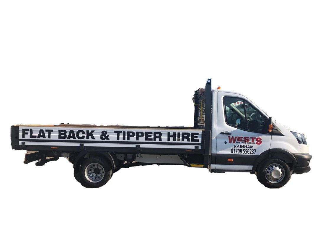 Flat-back Truck Hire Drop Side Van Rental