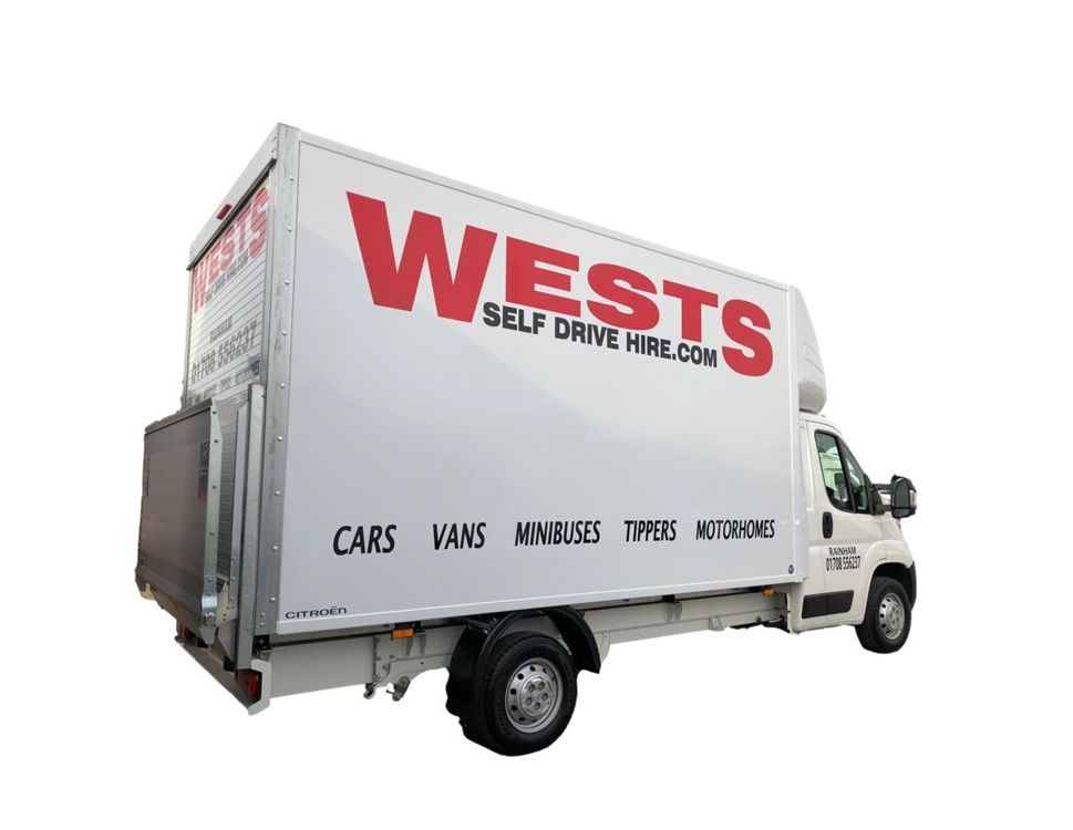 luton, box, van, hire, rental, tail-lift, van hire, van rental, rent a van, Citroen, relay, l3 H2,  medium,
