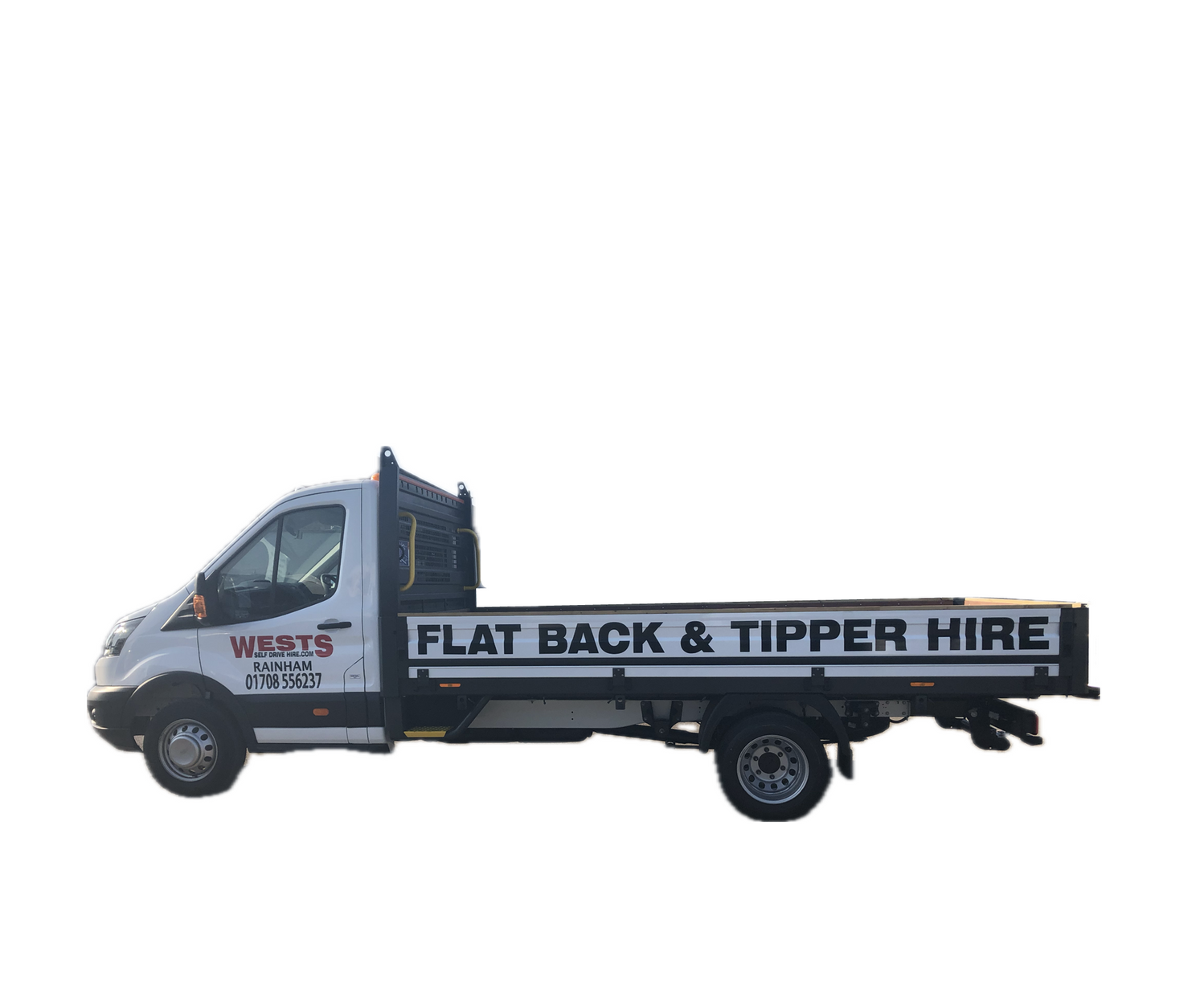 Flat-back Truck Hire Drop Side Van Rental