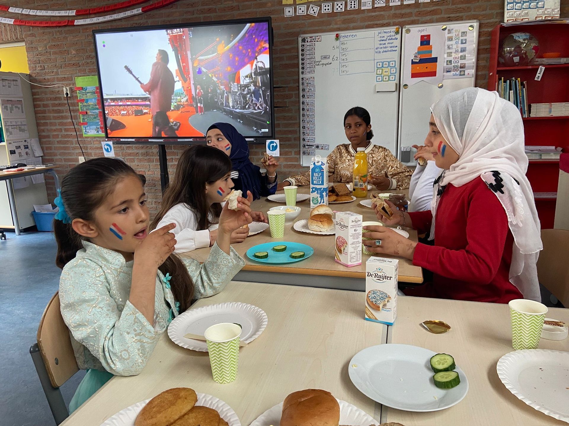 Koningsspelen 2024 op AZC School Het Uitzicht