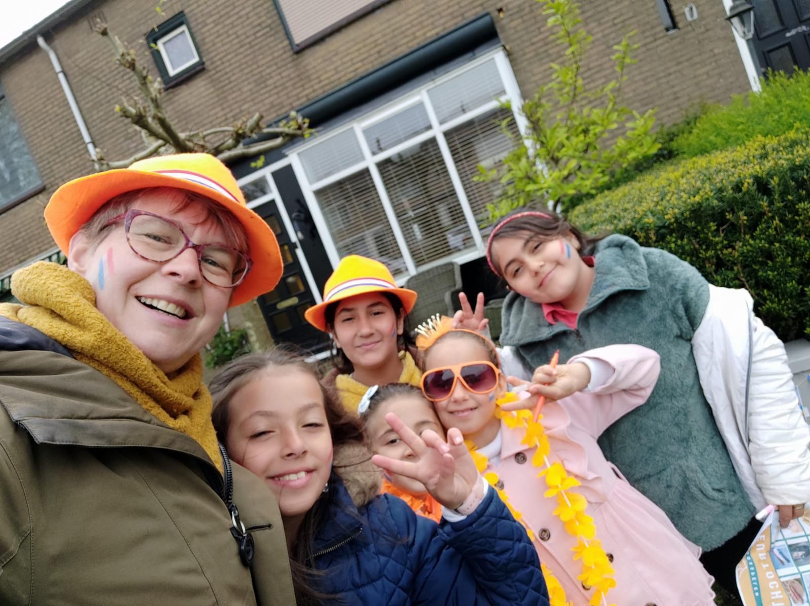 Koningsspelen 2024 op AZC School Het Uitzicht