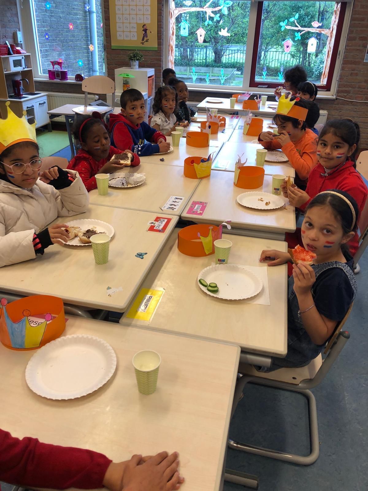 Koningsspelen 2024 op AZC School Het Uitzicht