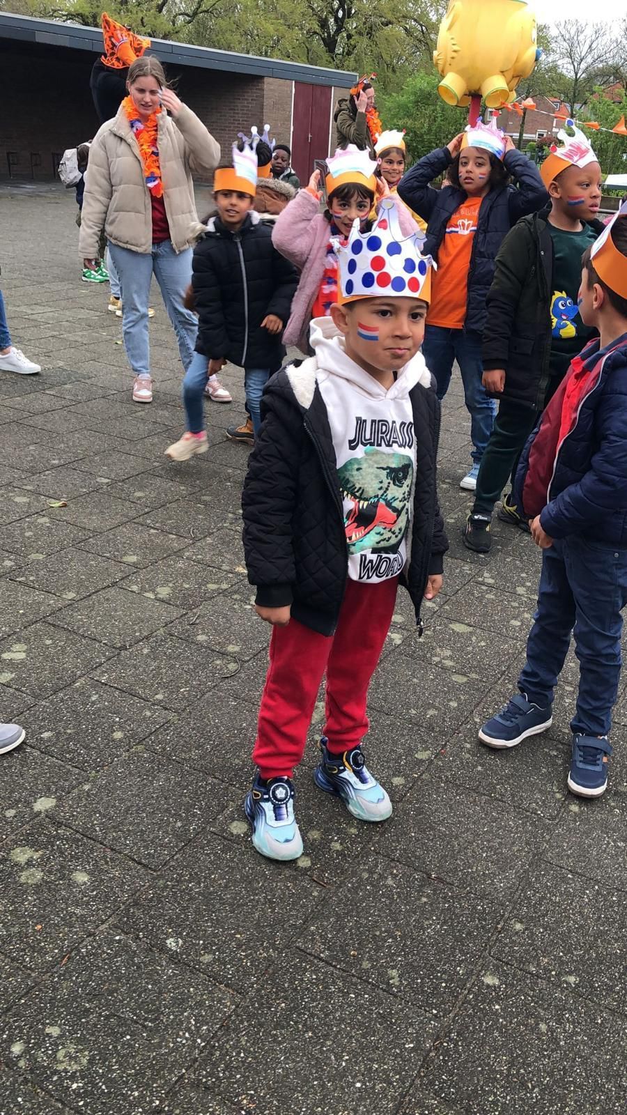 Koningsspelen 2024 op AZC School Het Uitzicht