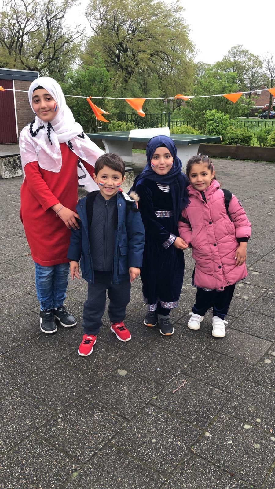 Koningsspelen 2024 op AZC School Het Uitzicht