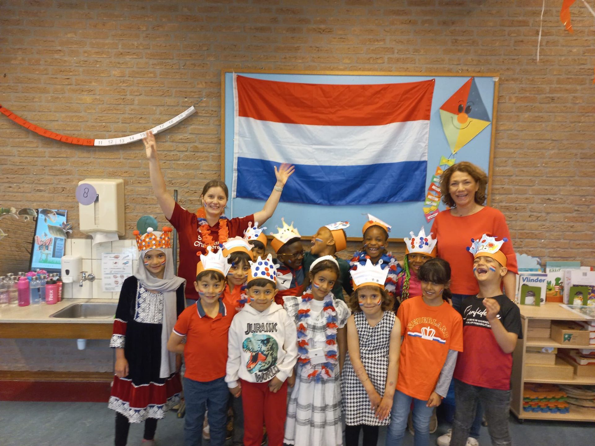 Koningsspelen 2024 op AZC School Het Uitzicht