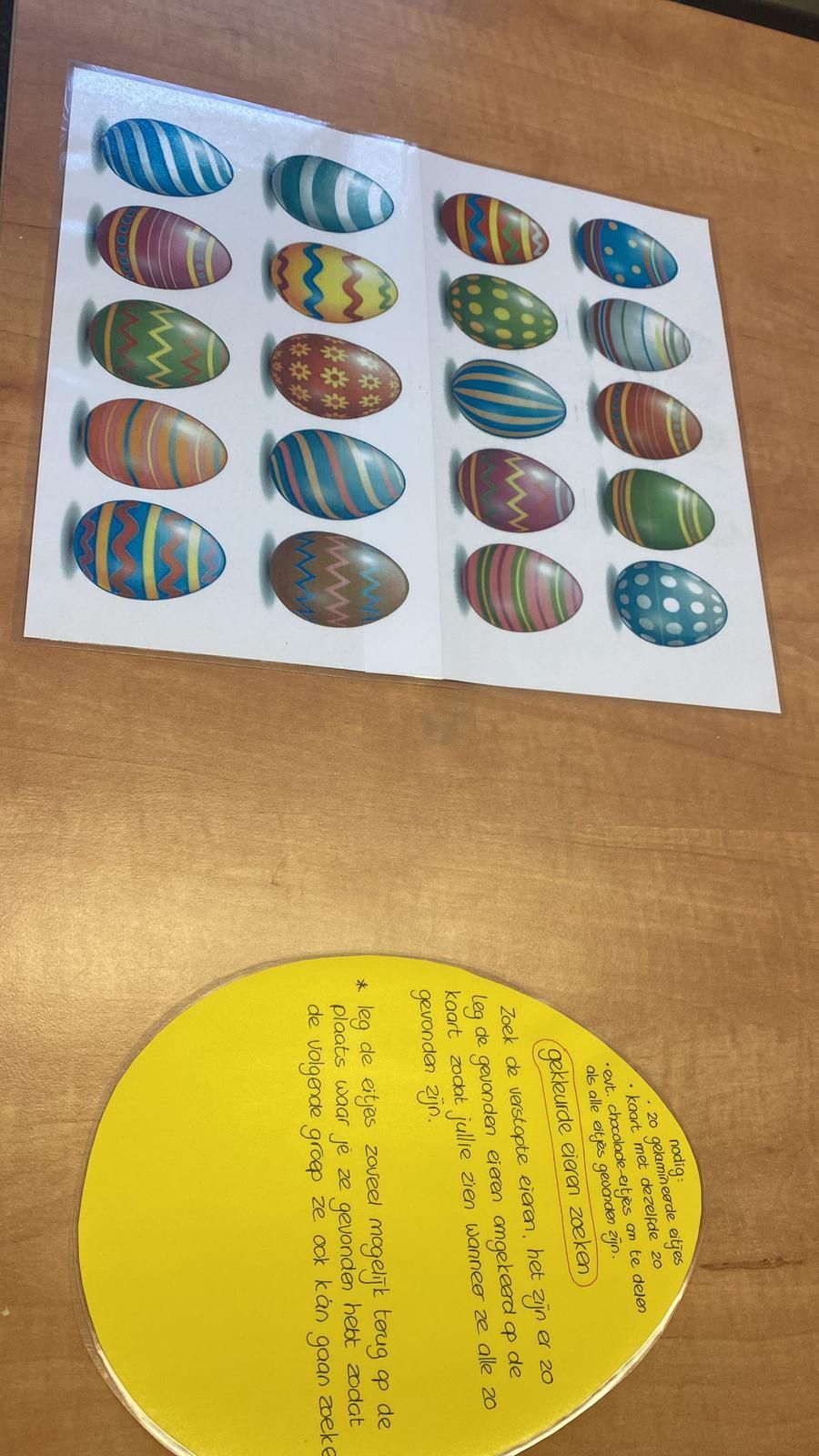 Pasen gevierd op AZC School Het Uitzicht Maasdam