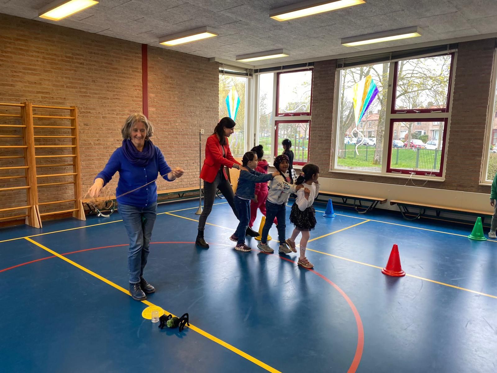 Pasen gevierd op AZC School Het Uitzicht Maasdam