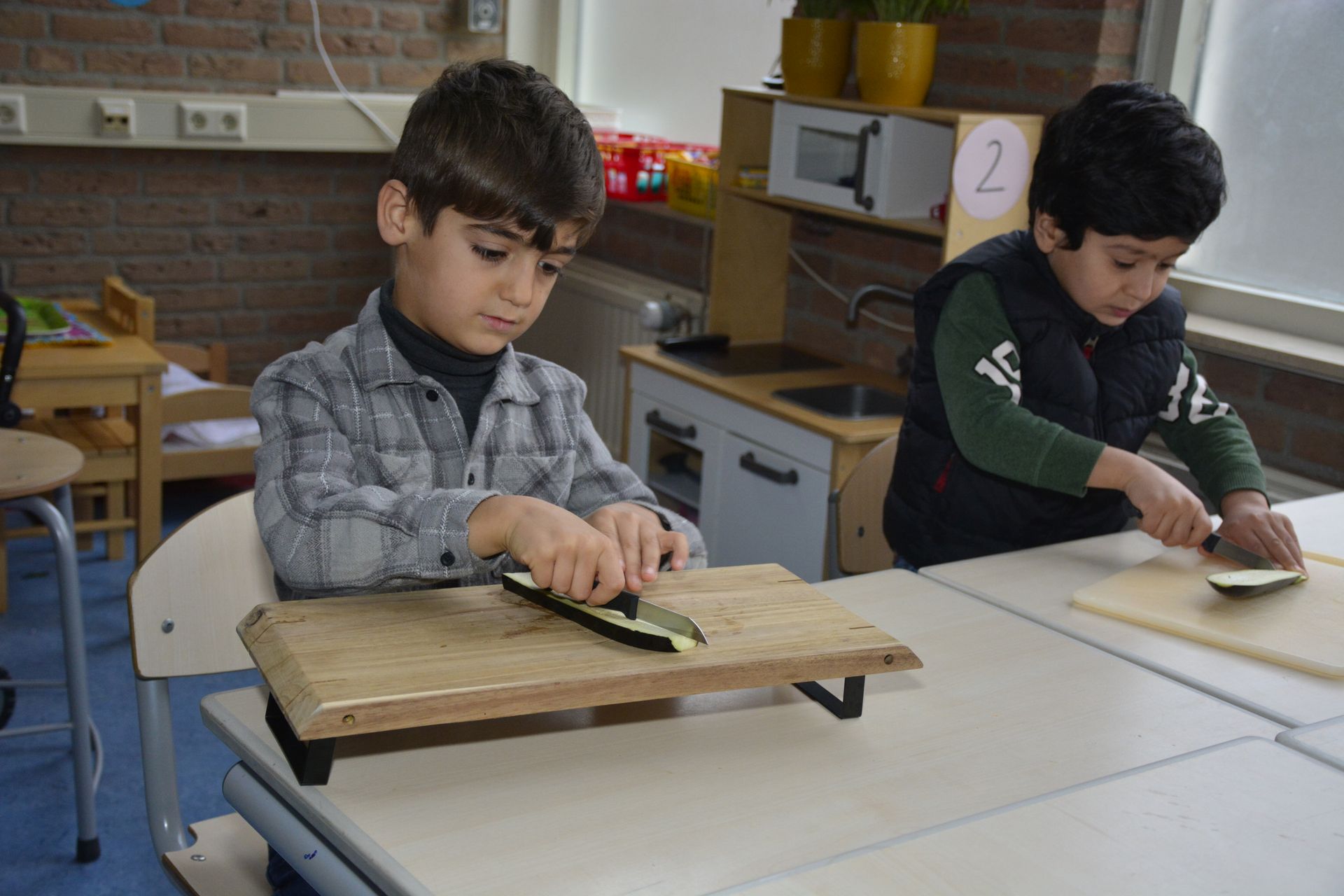 Ratatouille koken op Het Uitzicht