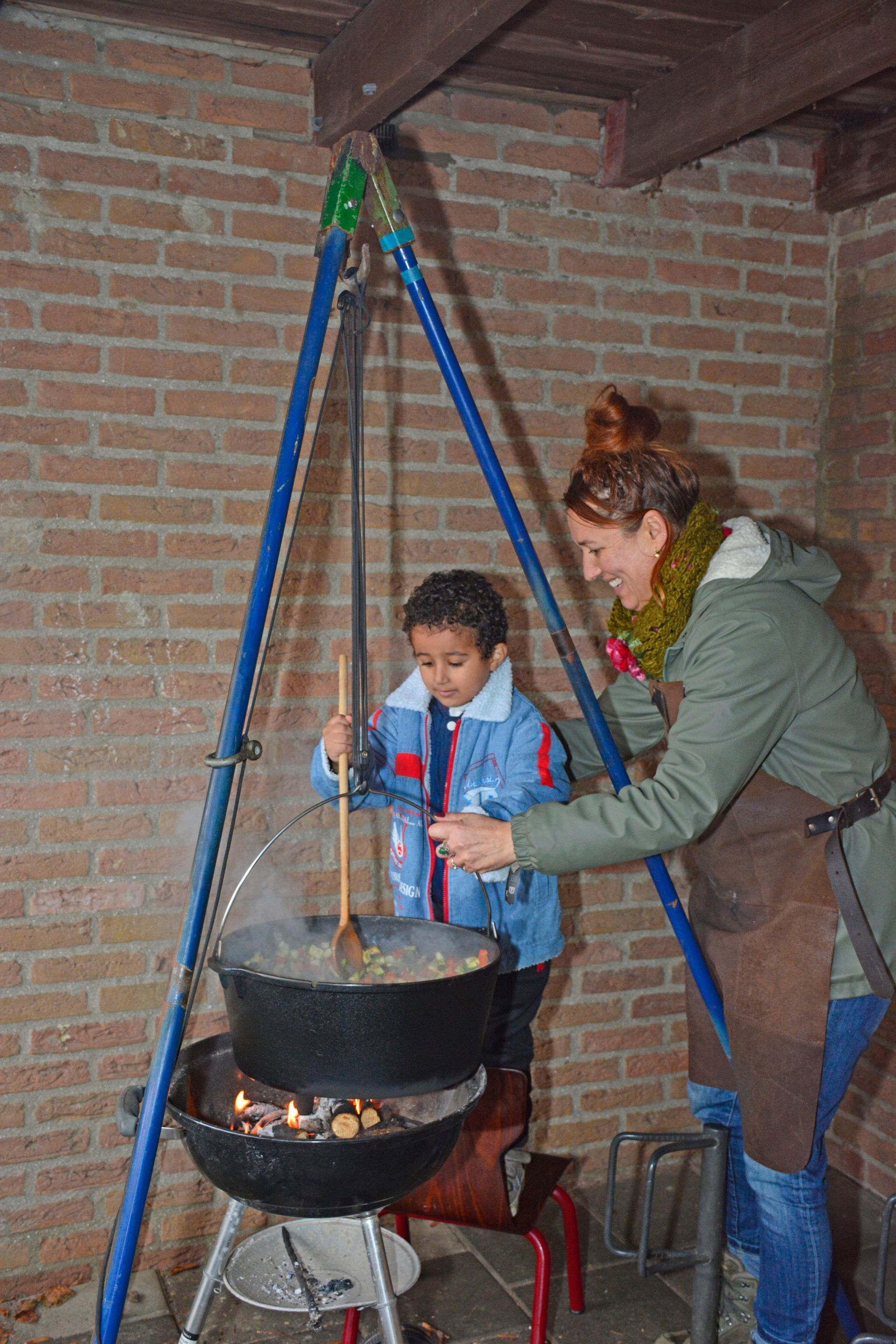 Ratatouille koken op Het Uitzicht