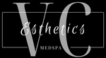A black and white logo for esthetics medspa