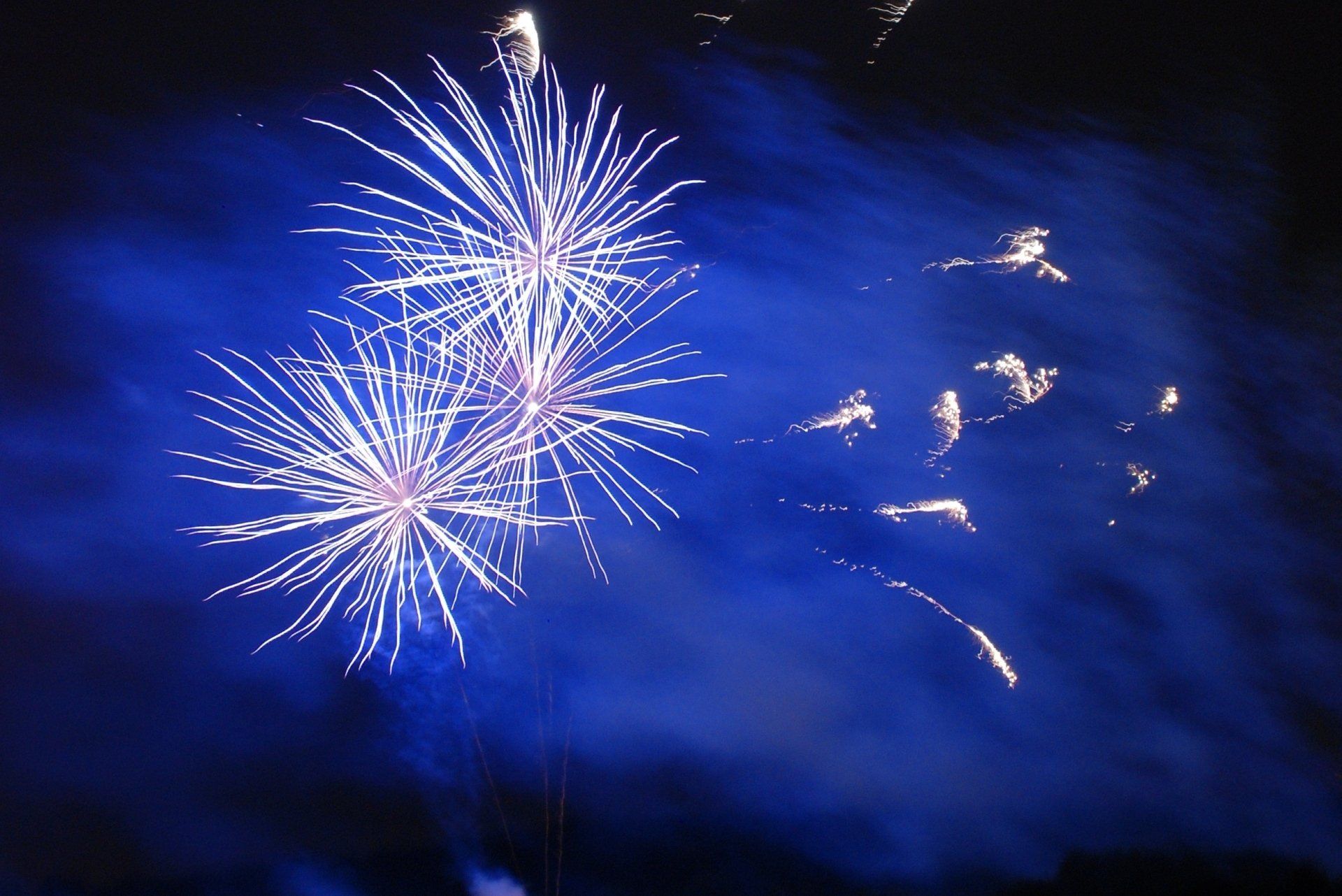 Fireworks display in Arundel. Image courtesy of Visit Arundel.